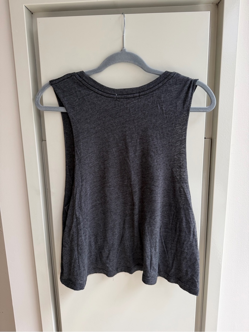 Spiritual Gangster Dark Gray Graphic Muscle Tank - Picture 2 of 3